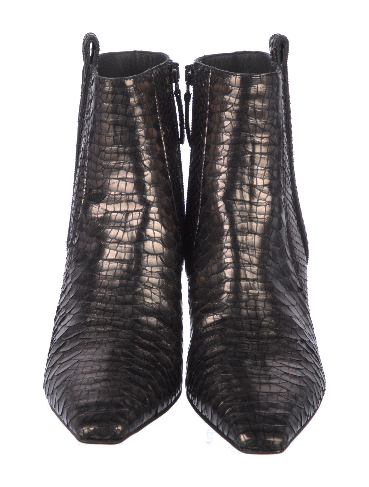 Brunello Cucinelli Monili Leather Boots